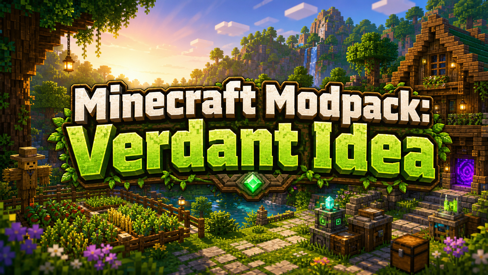 Minecraft Modpack: Verdant Idea
